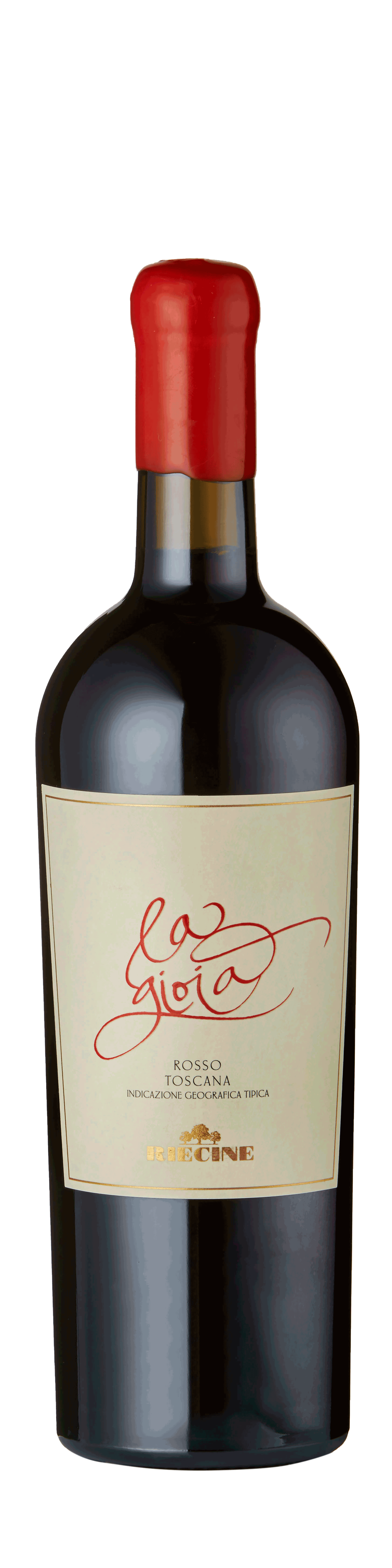 Bottle shot - Riecine, La Gioia, Chianti, IGT, Tuscany, Italy