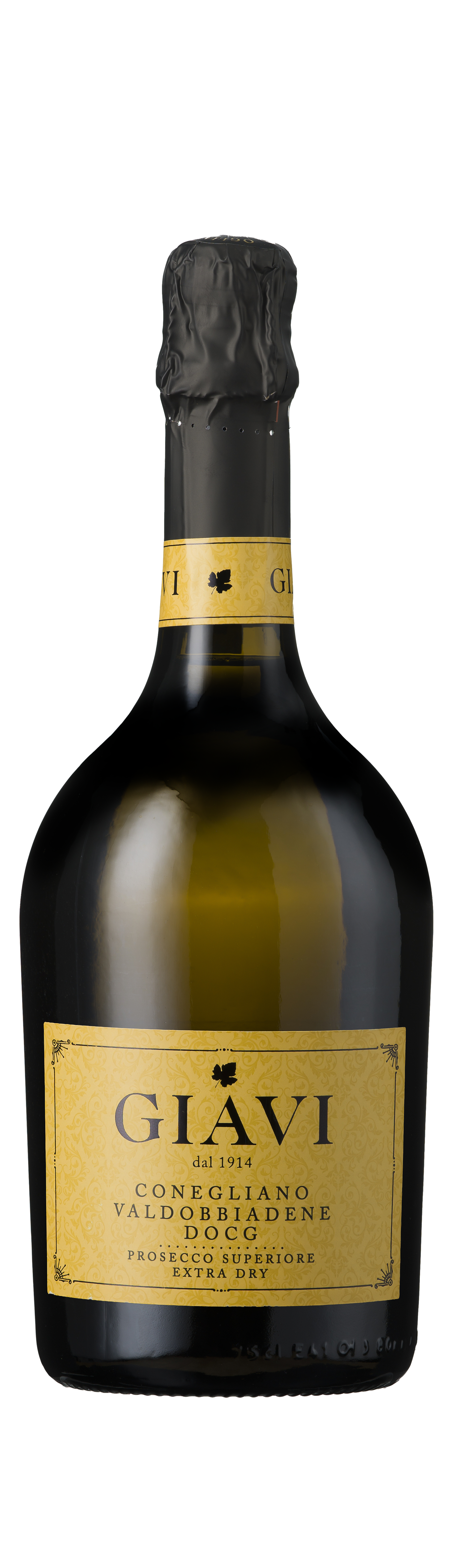 Bottle shot - Giavi Prosecco Superiore Extra Dry, Conegliano Valdobbiadene DOCG, Italy