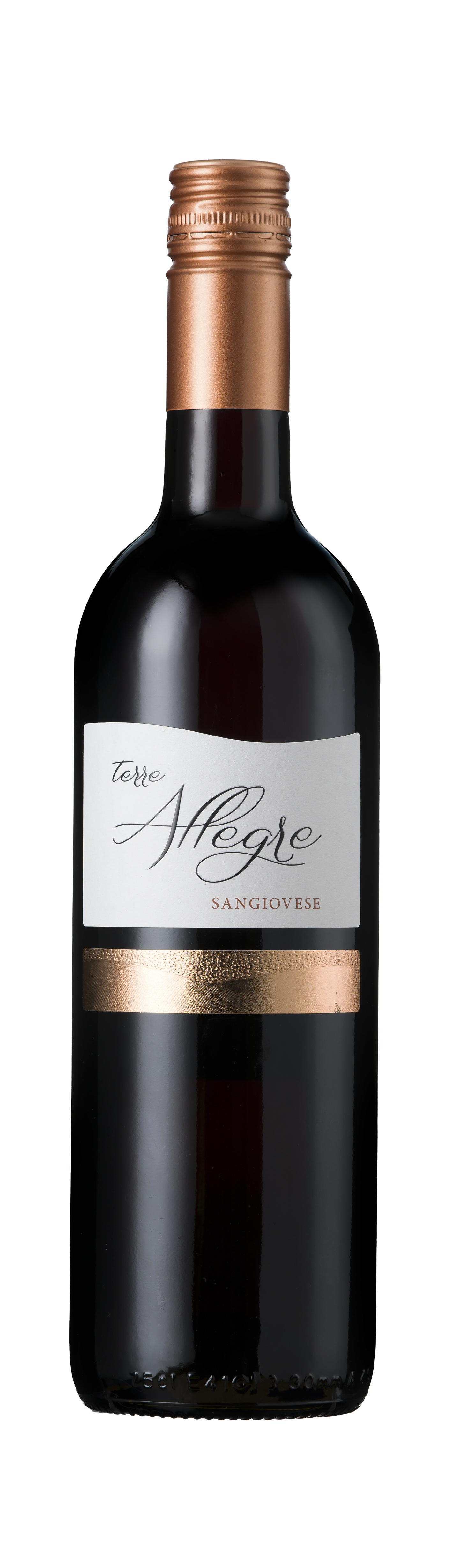 Bottle shot - Cielo e Terra, Terre Allegre, Sangiovese, IGT Puglia, Italy