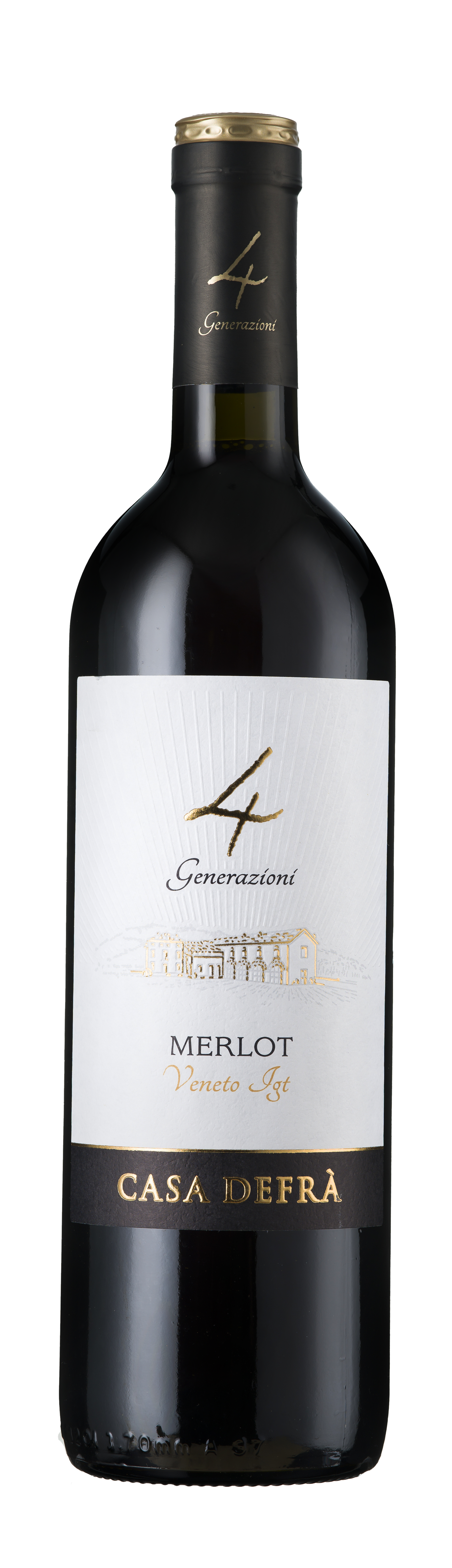 Bottle shot - Cielo e Terra, Casa Defra, Merlot, IGT Colli Berici, Veneto, Italy