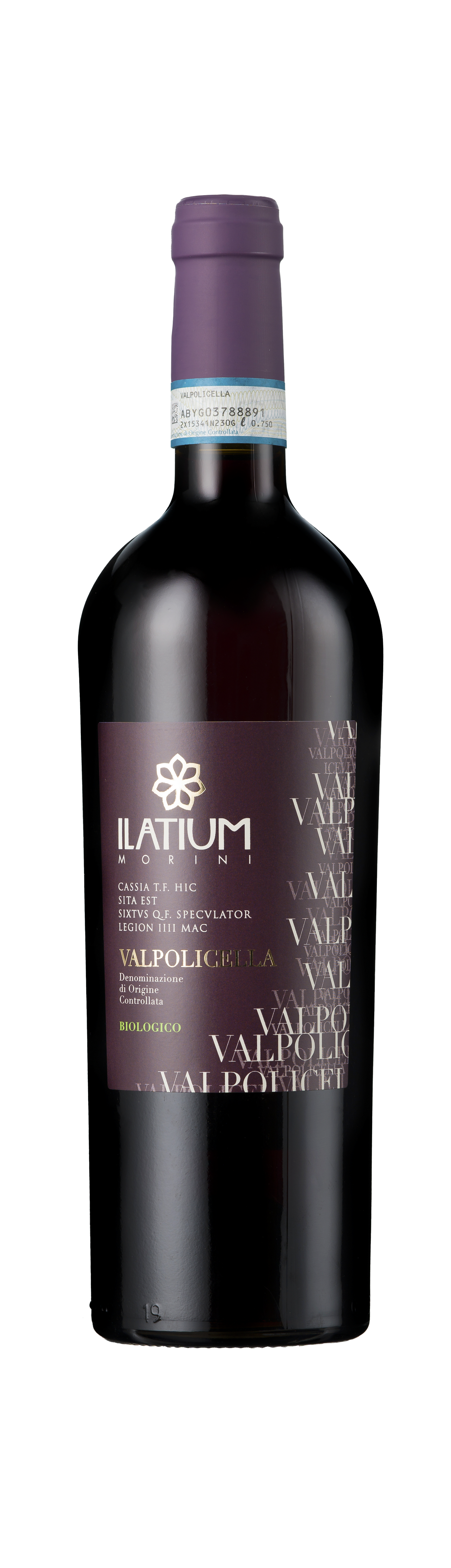 Bottle shot - ILatium Morini, Valpolicella, DOC, Veneto, Italy
