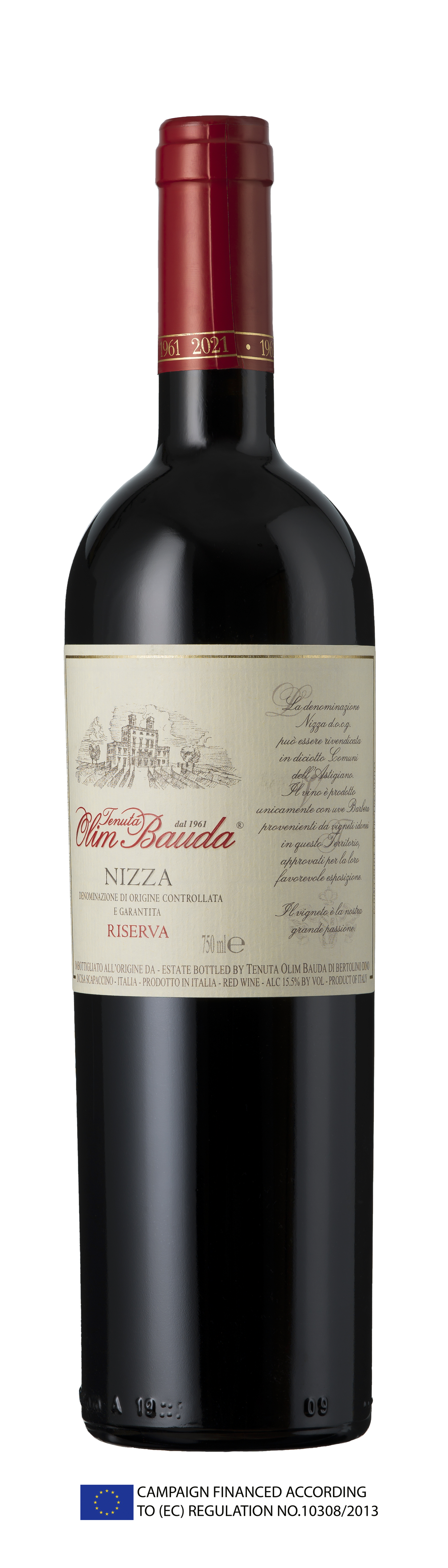 Bottle shot - Tenuta Olim Bauda, Nizza Riserva, DOCG, Piedmont, Italy