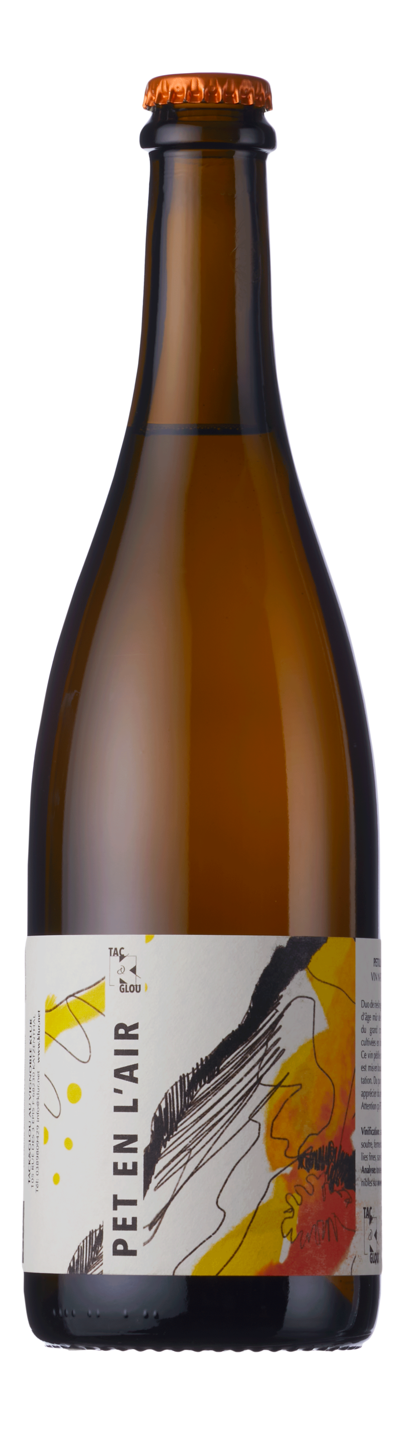 Bottle shot - Klur Natur, Pet en l'air, Pét-Nat, Alsace, France