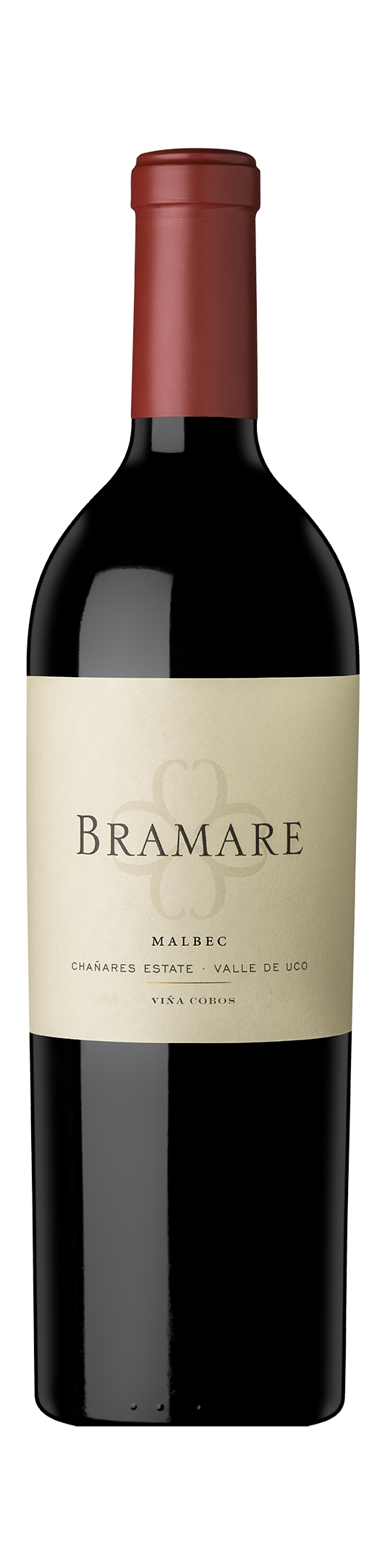 Bottle shot - Viña Cobos Bramare Malbec, Chañares Estate, Valle de Uco, Argentina