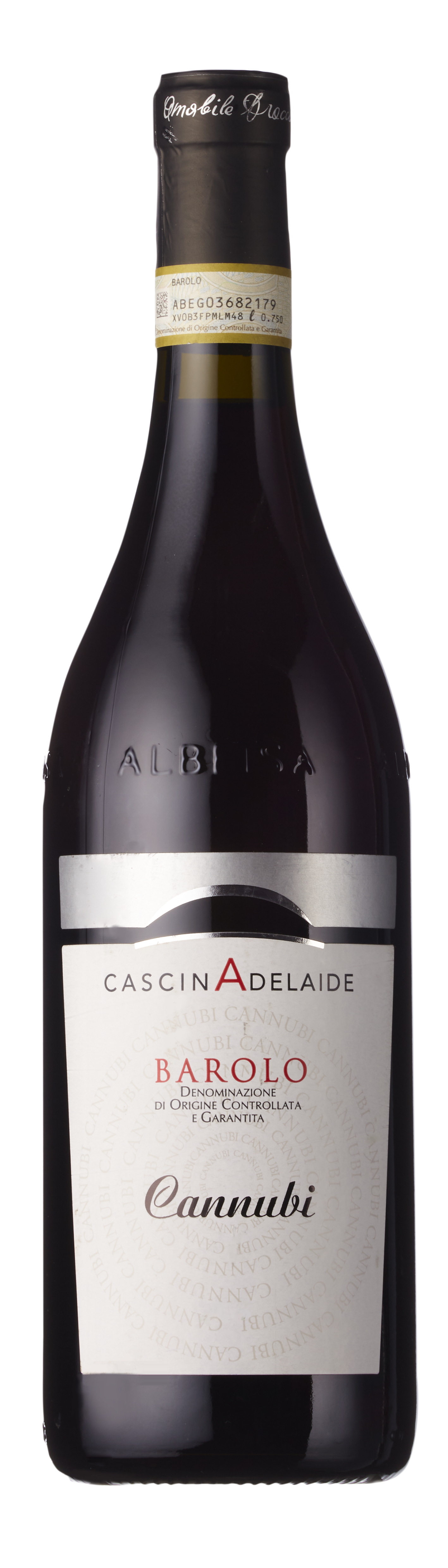 Bottle shot - Cascina Adelaide, Barolo, DOCG, Cannubi, Piedmont, Italy