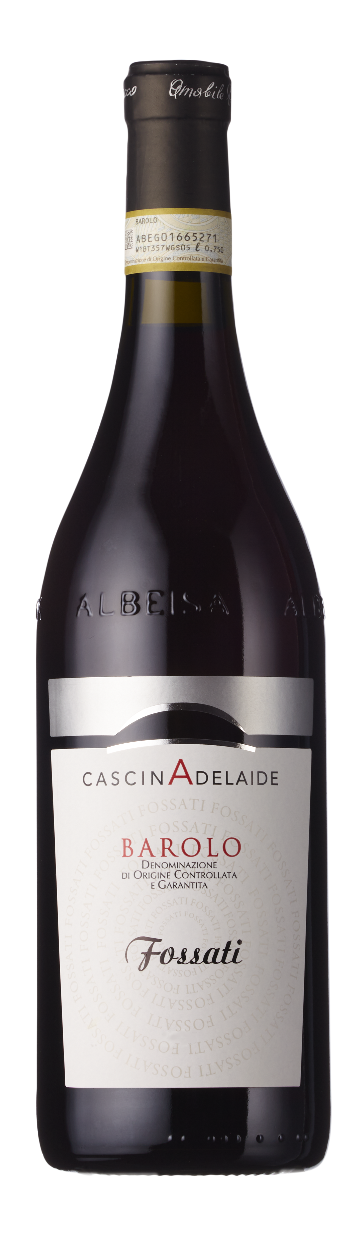 Bottle shot - Cascina Adelaide, Barolo, DOCG, Fossati, Piedmont, Italy