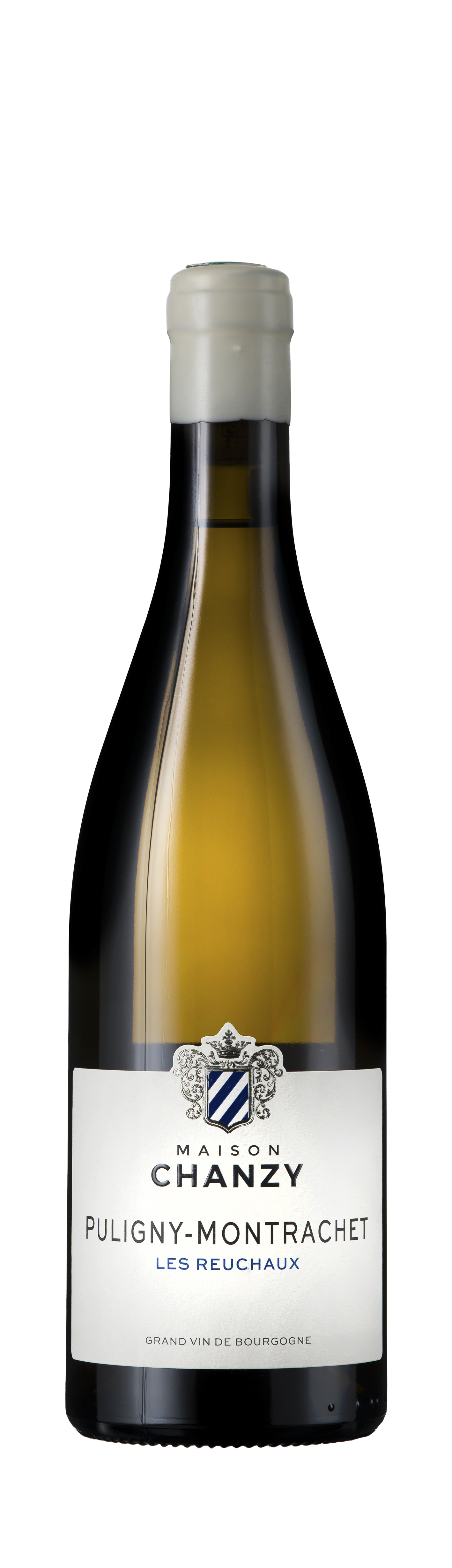 Bottle shot - Chanzy, Puligny Montrachet, Les Reuchaux, Côte de Beaune, France