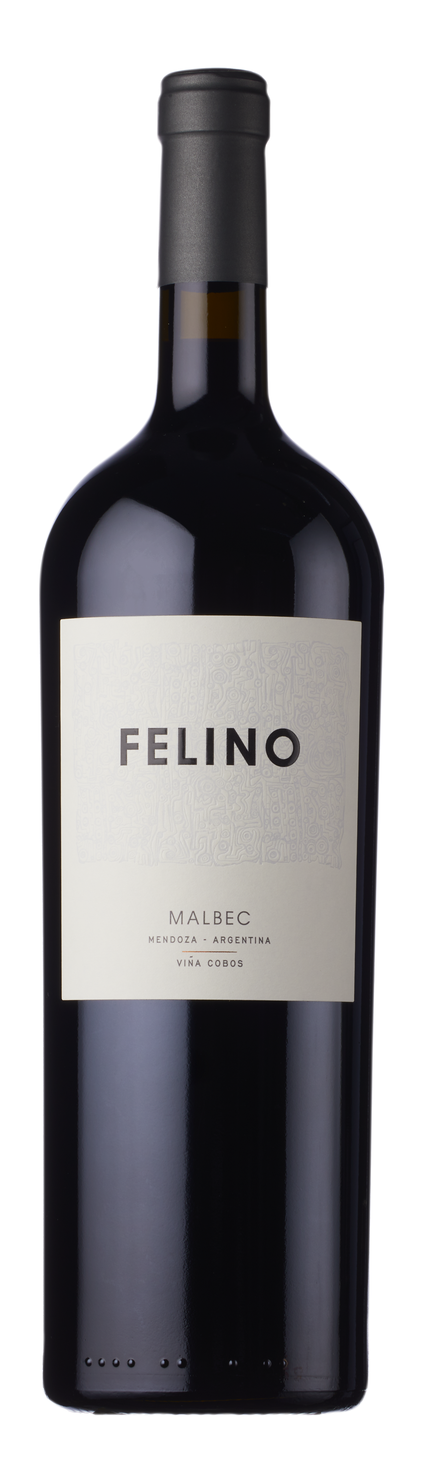 Bottle shot - Viña Cobos, Felino Malbec, Luján de Cuyo & Uco Valley, Mendoza, Argentina (150cl.)