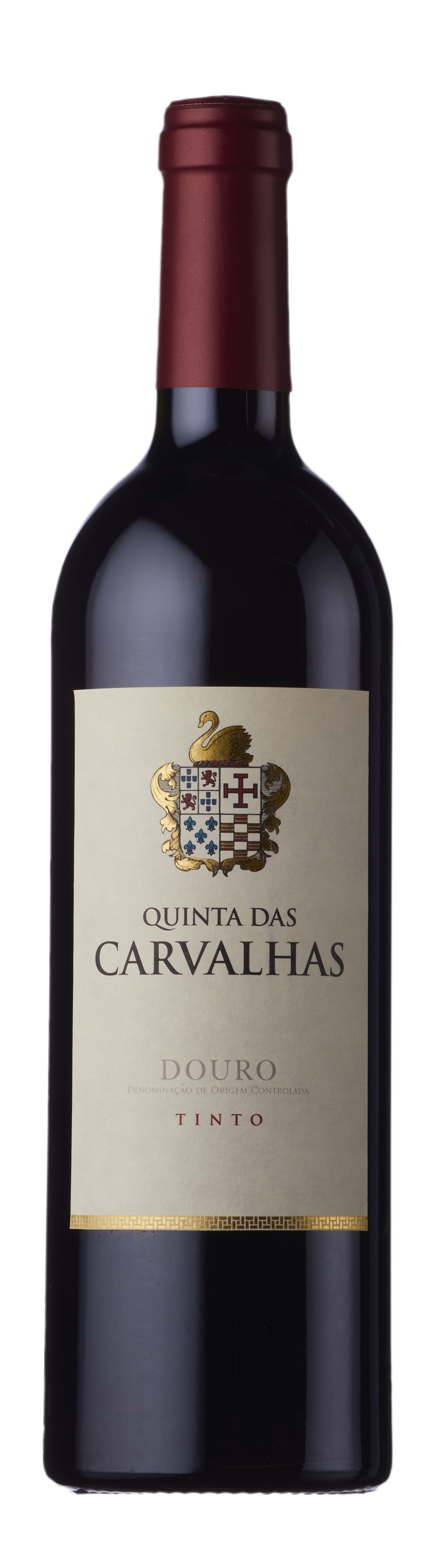 Bottle shot - Real Campanhia Velha, Quinta da Carvalhas Tinto, DOC Douro, Portugal