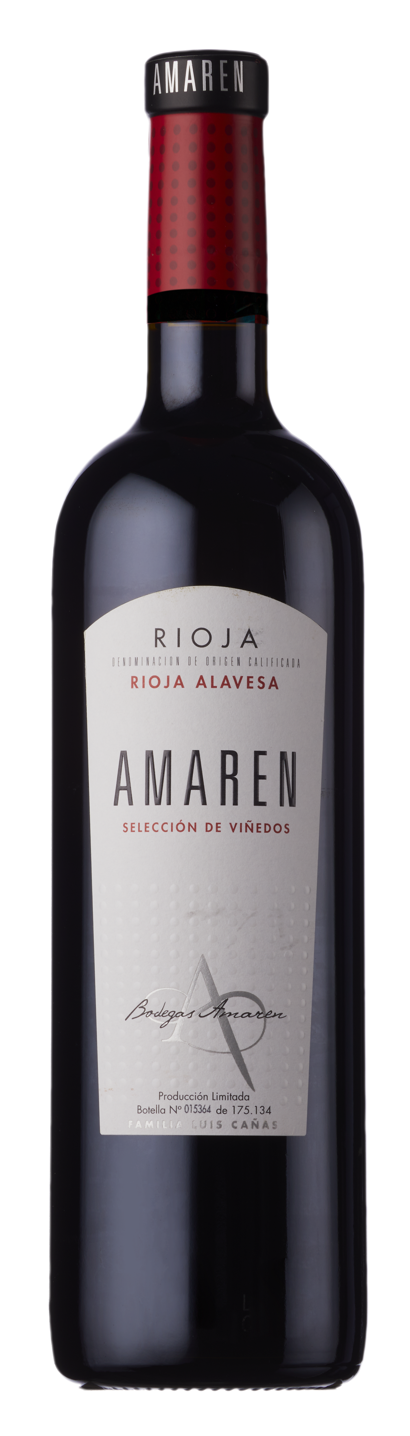 Bottle shot - Bodegas Amaren, Selección de Viñedos, DOCa Rioja, Spain