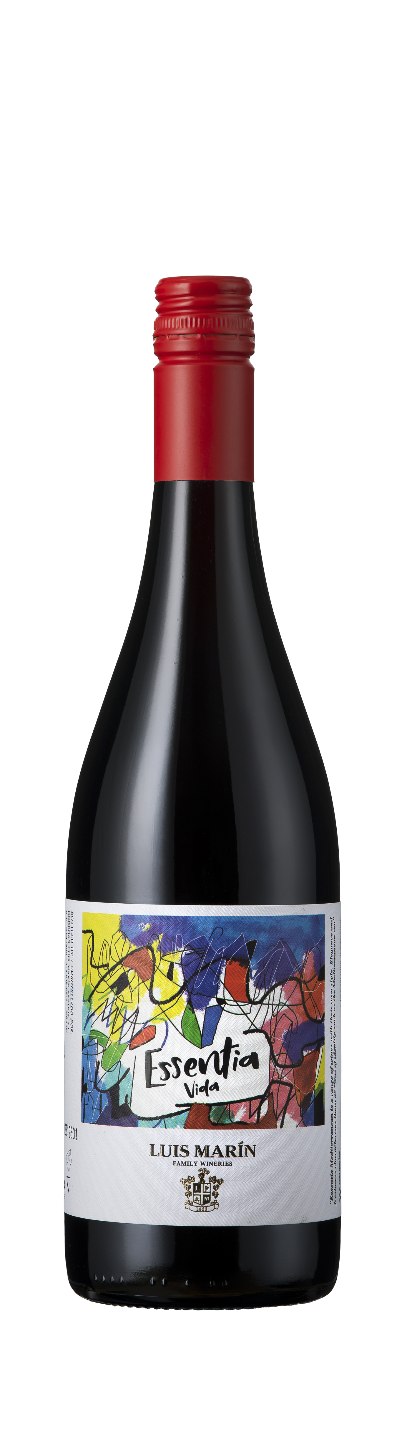 Bottle shot - Luis Marin, Vida Essentia Garnacha, DO Cariñena, Spain