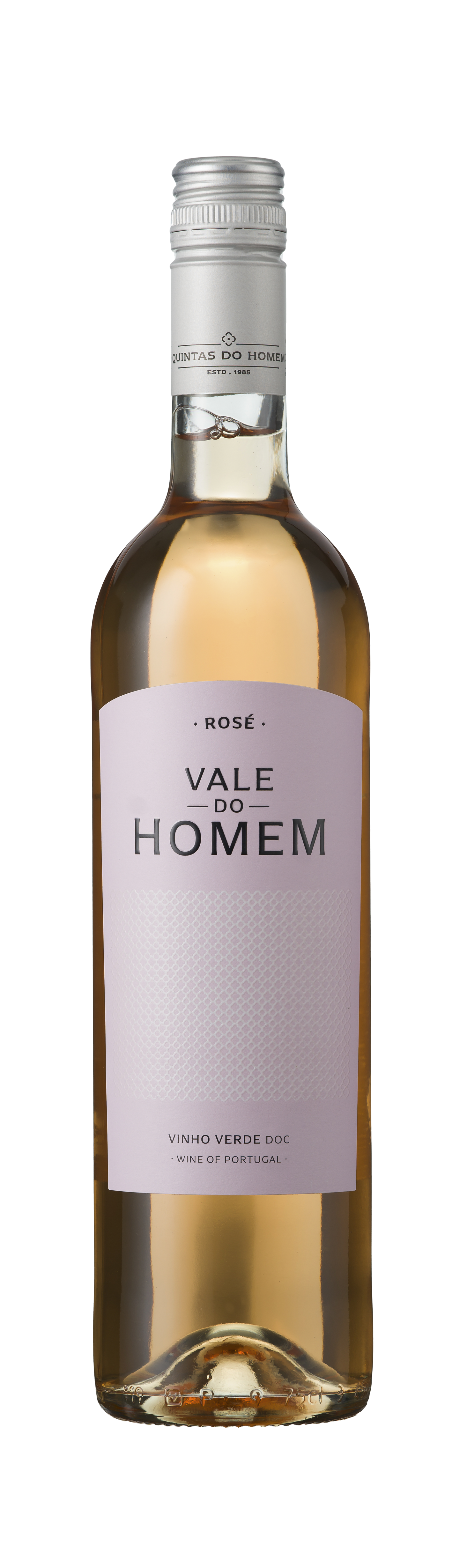 Bottle shot - Quintas do Homem, Vale do Homem Rosé, Vinho Verde DOC, Portugal
