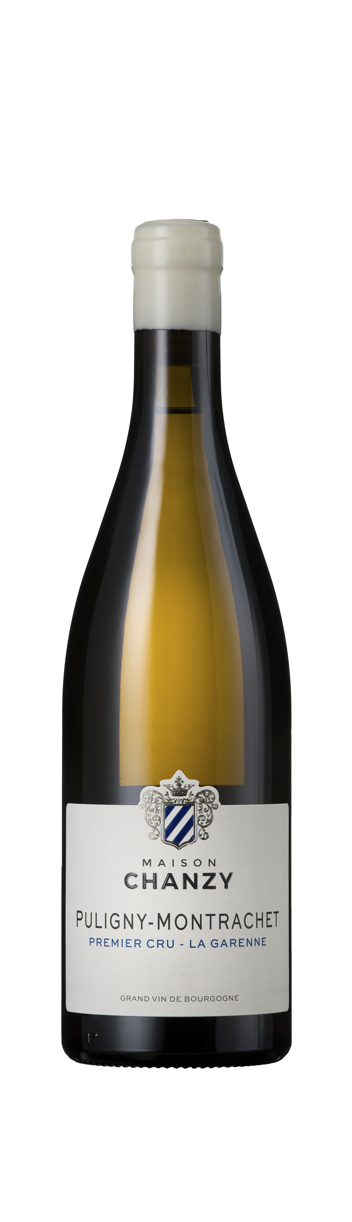Bottle shot - Chanzy, Puligny Montrachet, 1er Cru La Garenne, Côte de Beaune, France