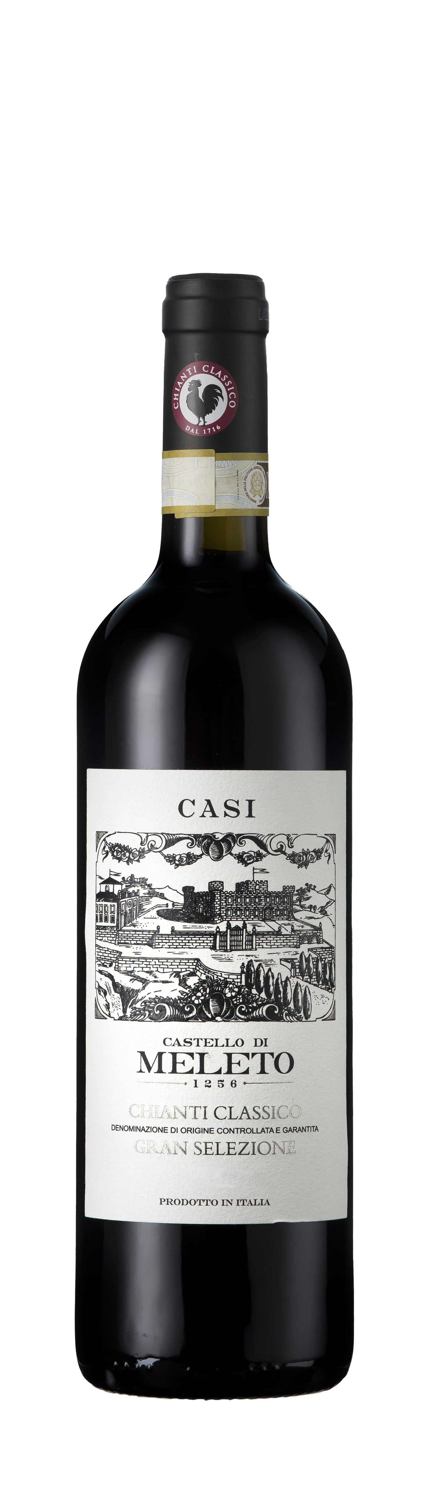 Bottle shot - Castello di Meleto, Vigna Casi, Chianti Classico Gran Selezione DOCG, Tuscany, Italy