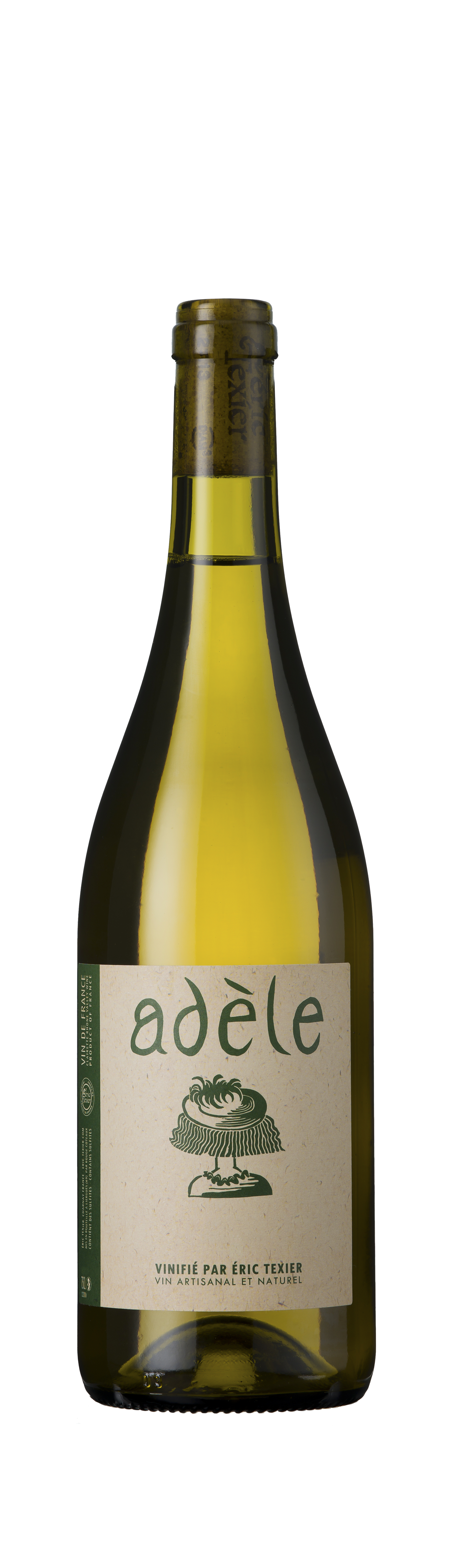 Bottle shot - Eric Texier, Adèle, Vin de France, Northern Rhône, France