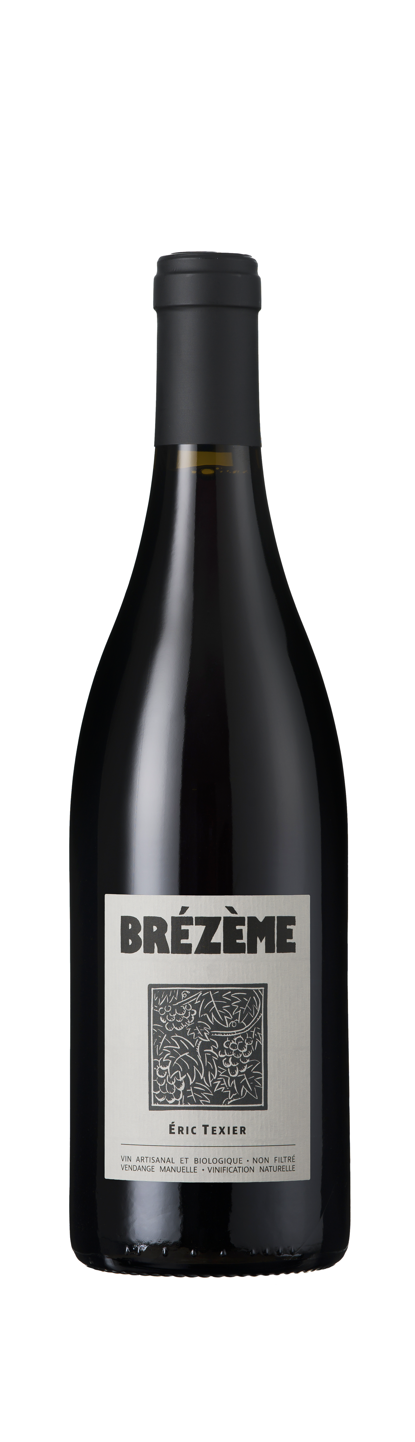 Bottle shot - Eric Texier, Brézème Rouge, Northern Rhône, France