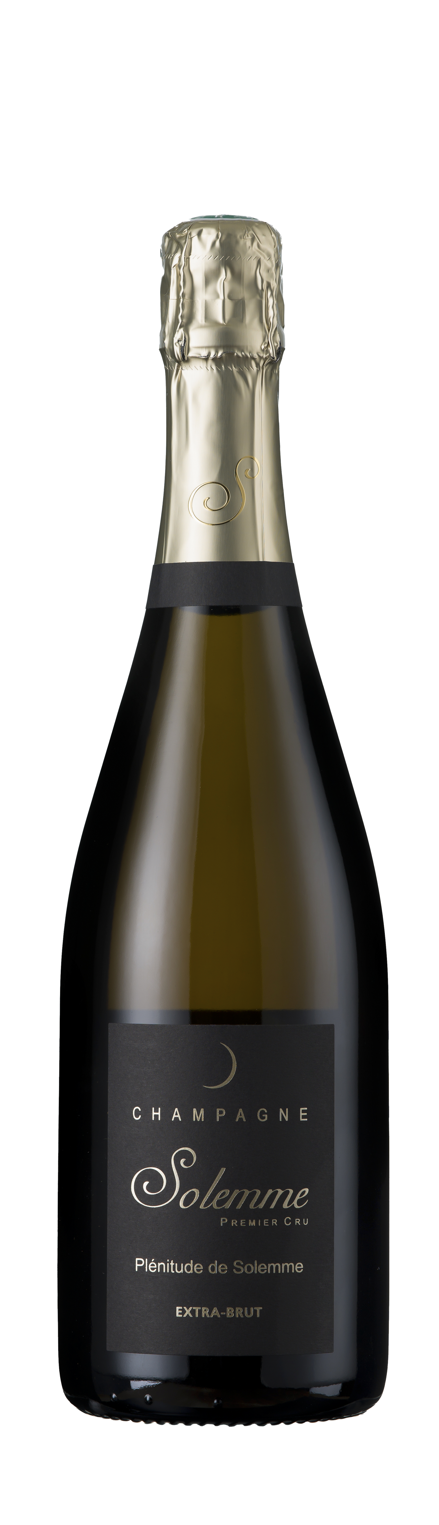 Bottle shot - Solemme, Plénitude De Solemme, Montagne de Reims, Champagne, France