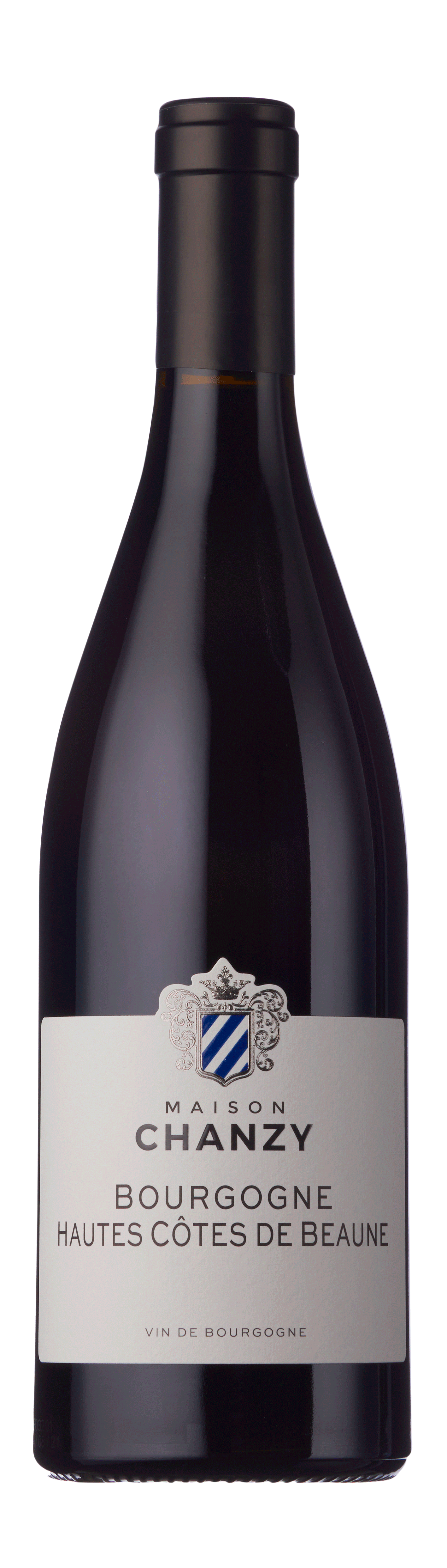 Bottle shot - Chanzy, Bourgogne, Hautes Côtes De Beaune Rouge, France