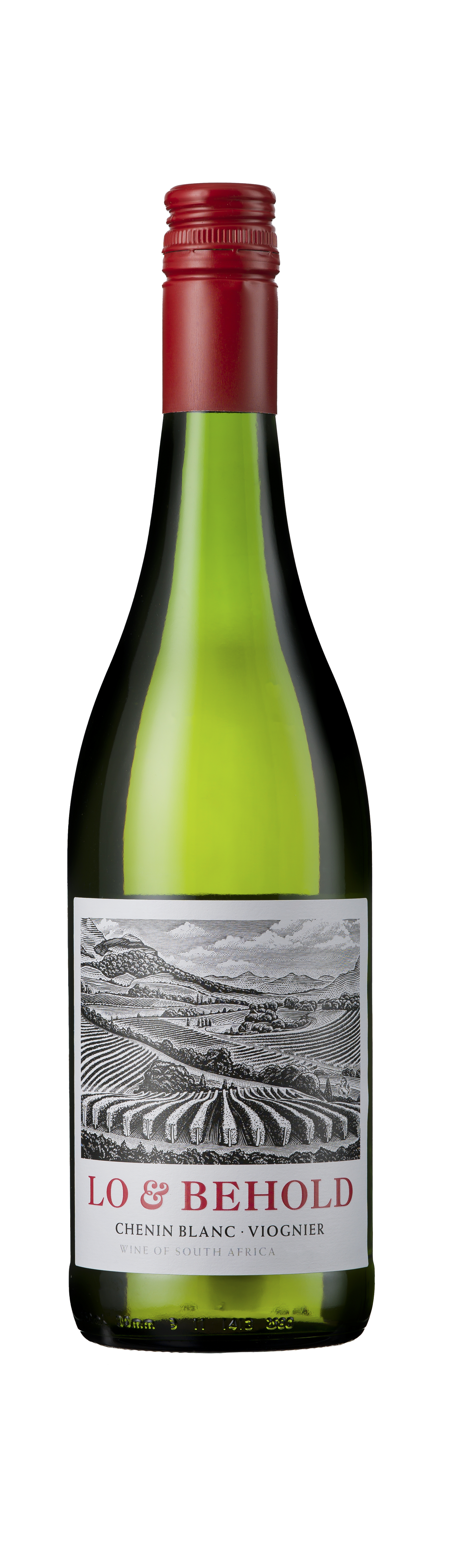 Bottle shot - Lo & Behold, Chenin Blanc-Viognier, Piekenierskloof, South Africa