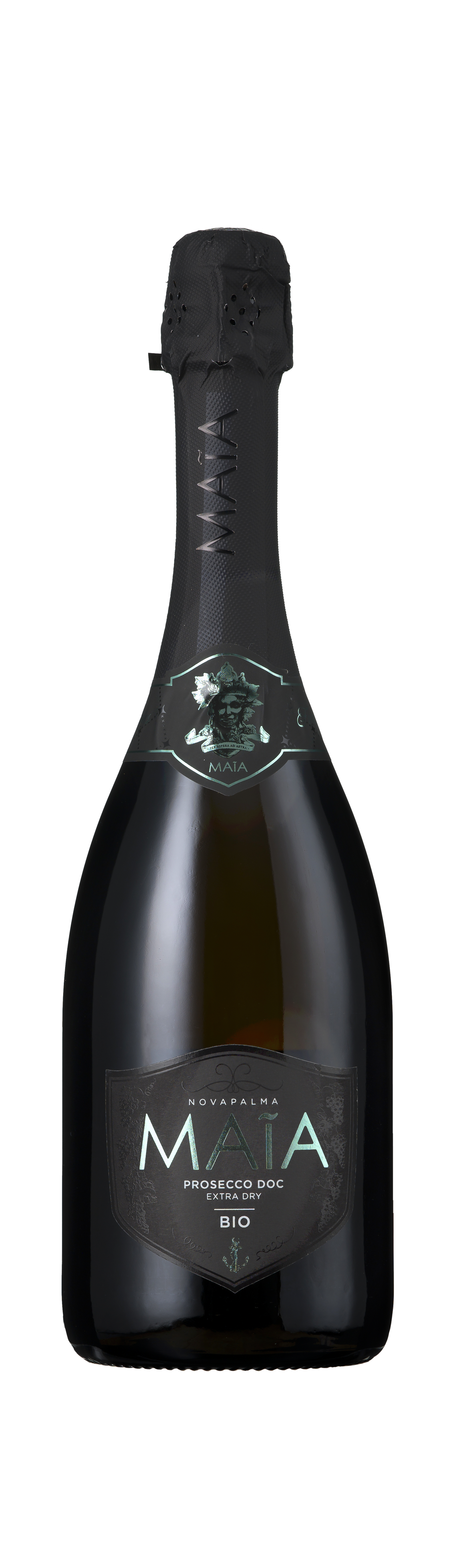 Bottle shot - Maia Novapalma, Prosecco DOC, Extra Dry Spumante Biologico, Italy