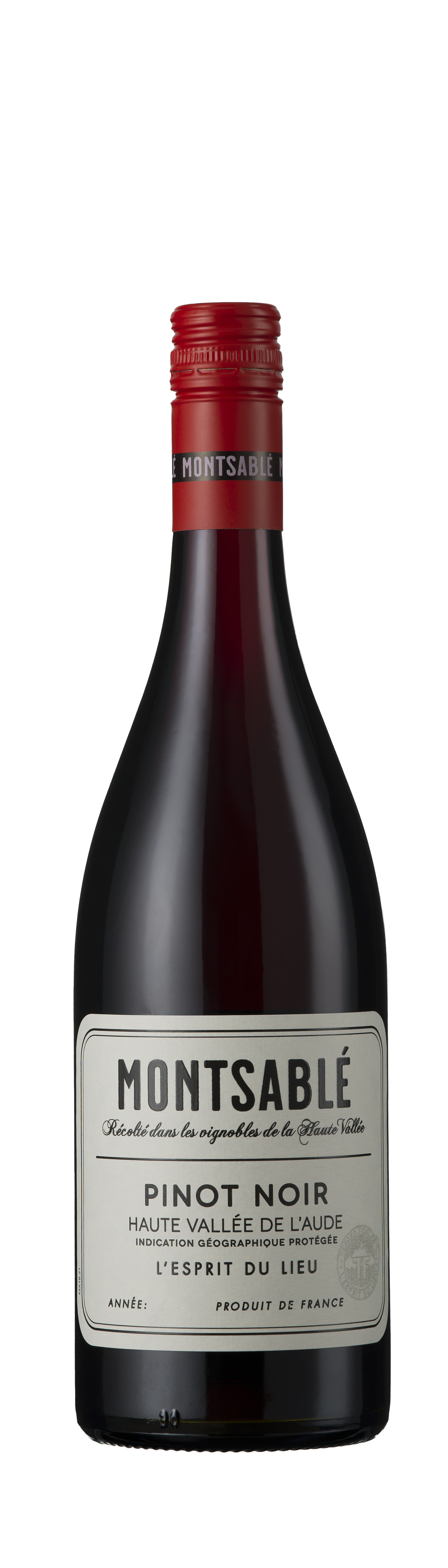 Montsablé, Pinot Noir, IGP Haute Vallée de L'Aude, Limoux, France, 2023