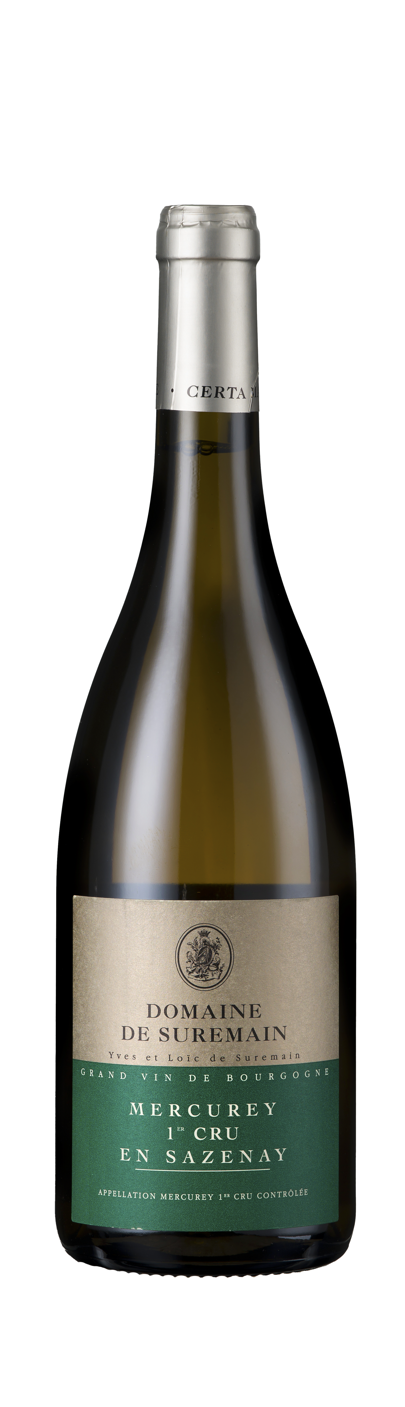 Domaine de Suremain, Mercurey Blanc 1er Cru, En Sazenay, Côte Chalonnaise, Burgundy, France, 2020