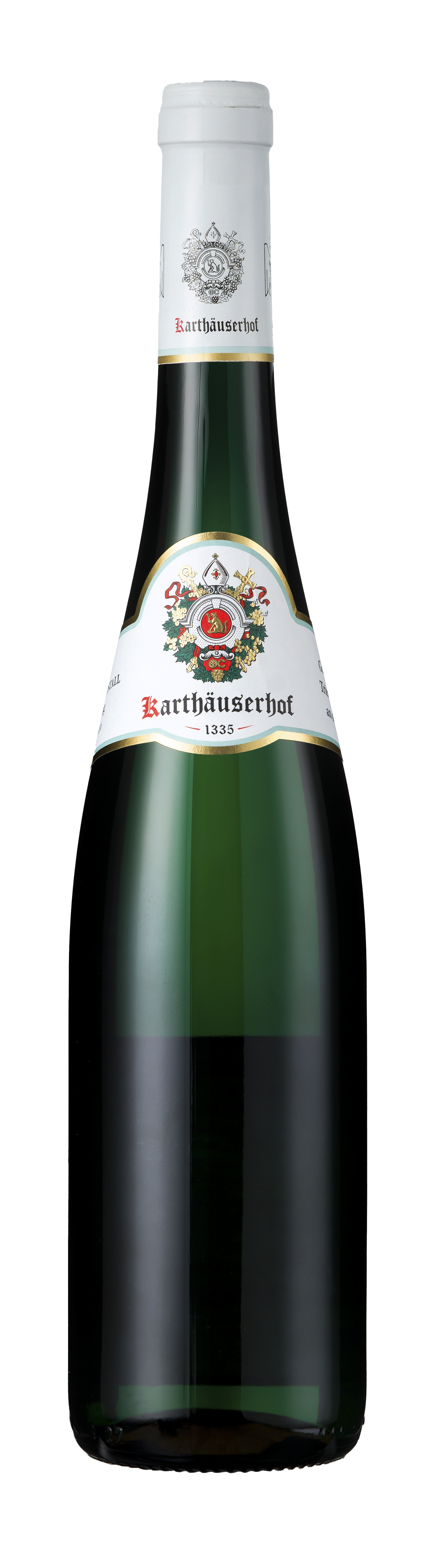 Bottle shot - Weingut Karthäuserhof, Riesling Dry, Schieferkristall, VDP Gutswein, Trier, Mosel, Germany