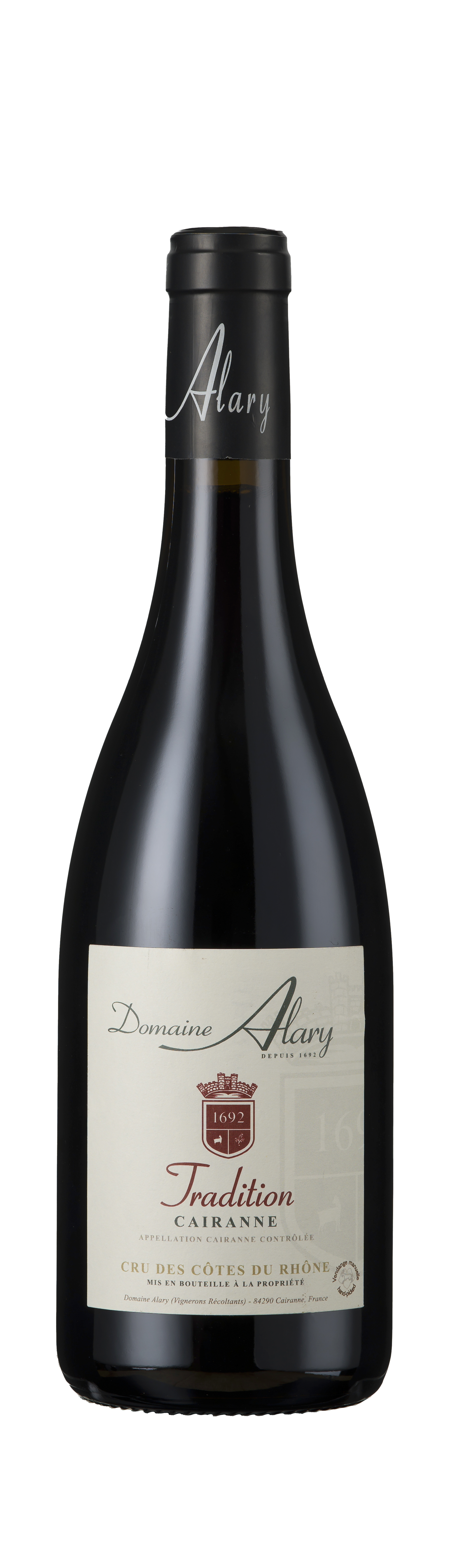 Domaine Alary, Cairanne Rouge, Tradition, Southern Rhône, France, 2020