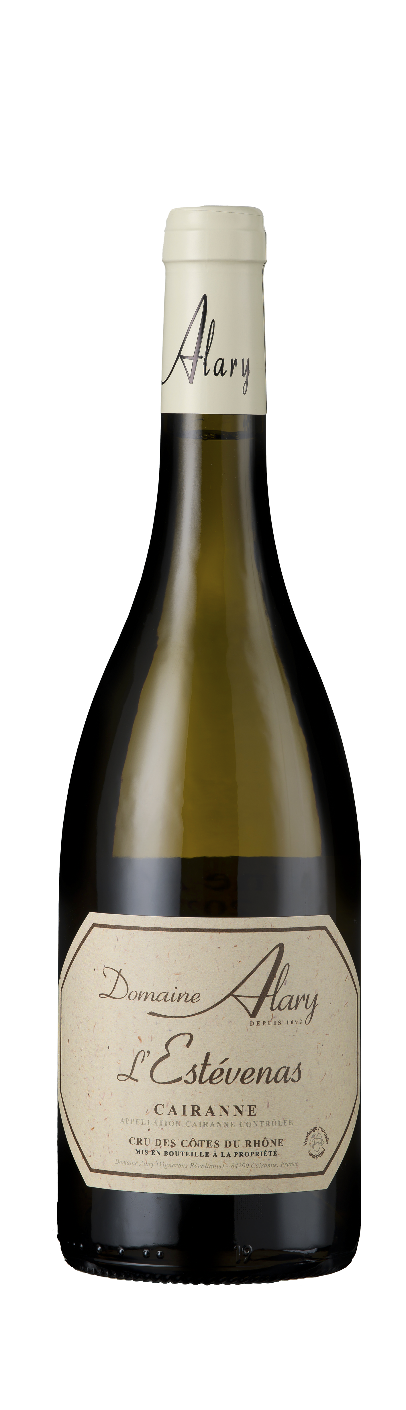 Domaine Alary, Cairanne Blanc, L'Estévenas, Southern Rhône, France, 2023