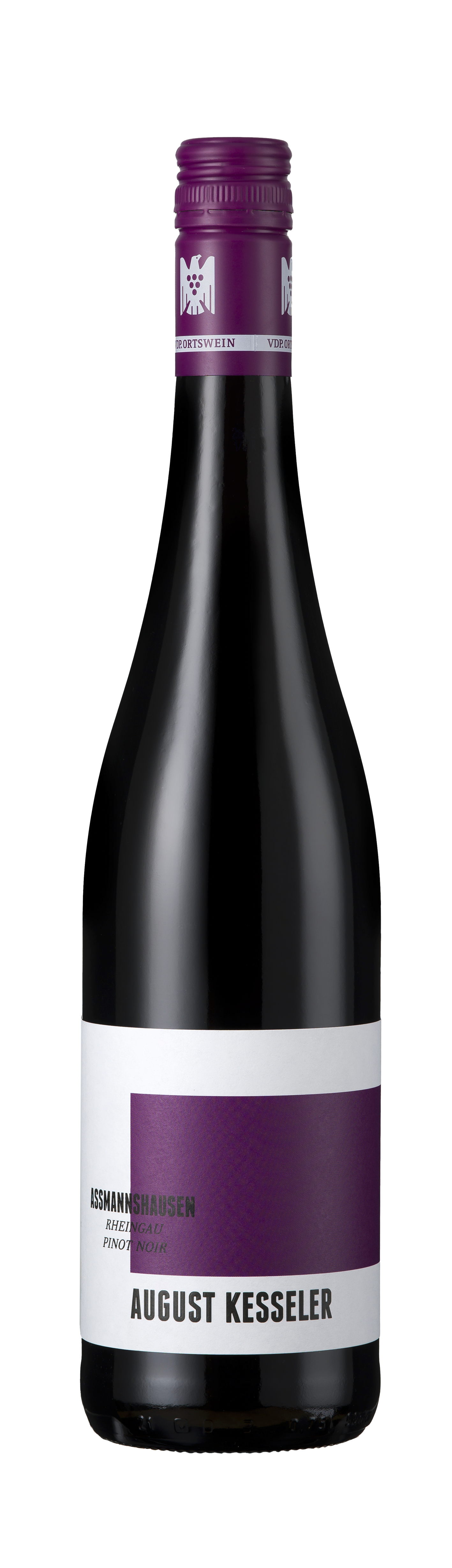 Bottle shot - August Kesseler, Assmannshäusen Pinot Noir VDP Ortswein, Rheingau, Germany