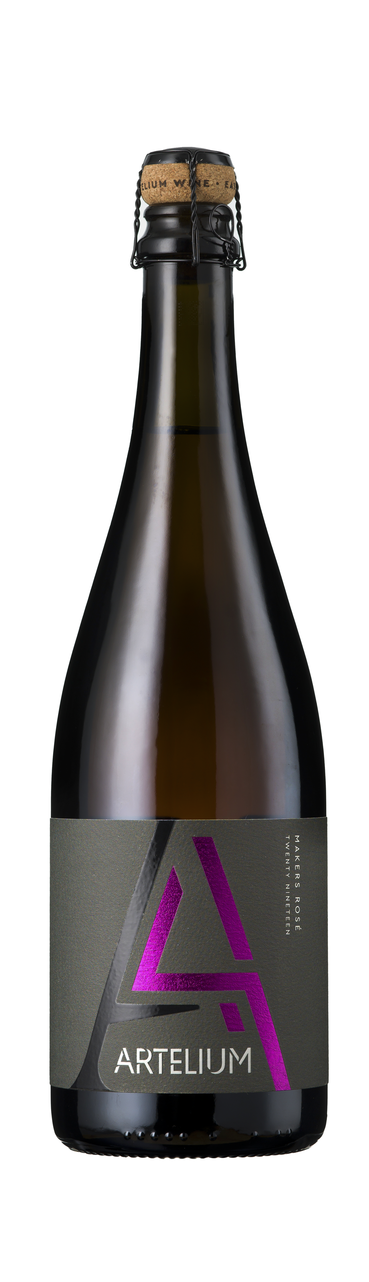 Bottle shot - Artelium, Makers Rosé, East Sussex, England