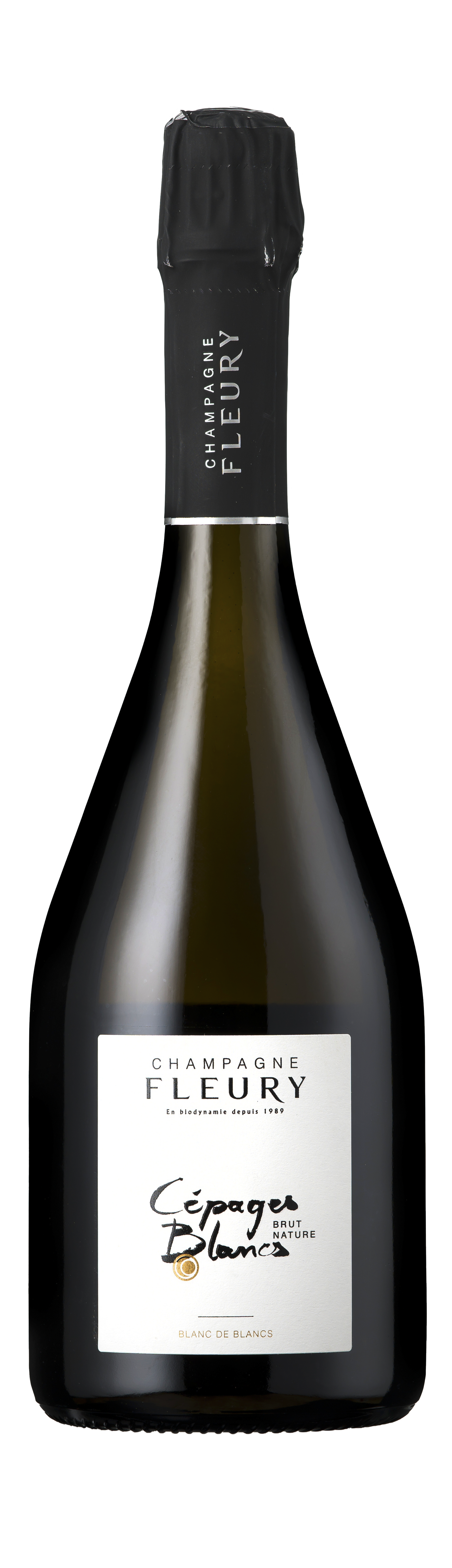 Bottle shot - Champagne Fleury, Cépages Blancs Brut Nature, Champagne, France