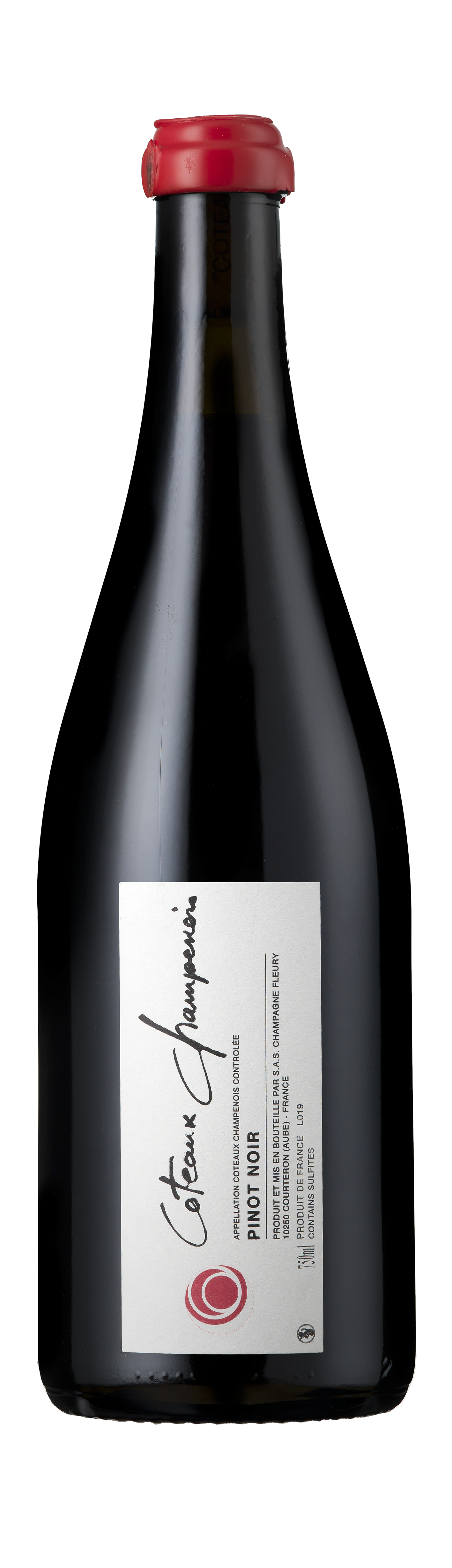 Bottle shot - Champagne Fleury, Coteaux Champenois Rouge, Champagne, France