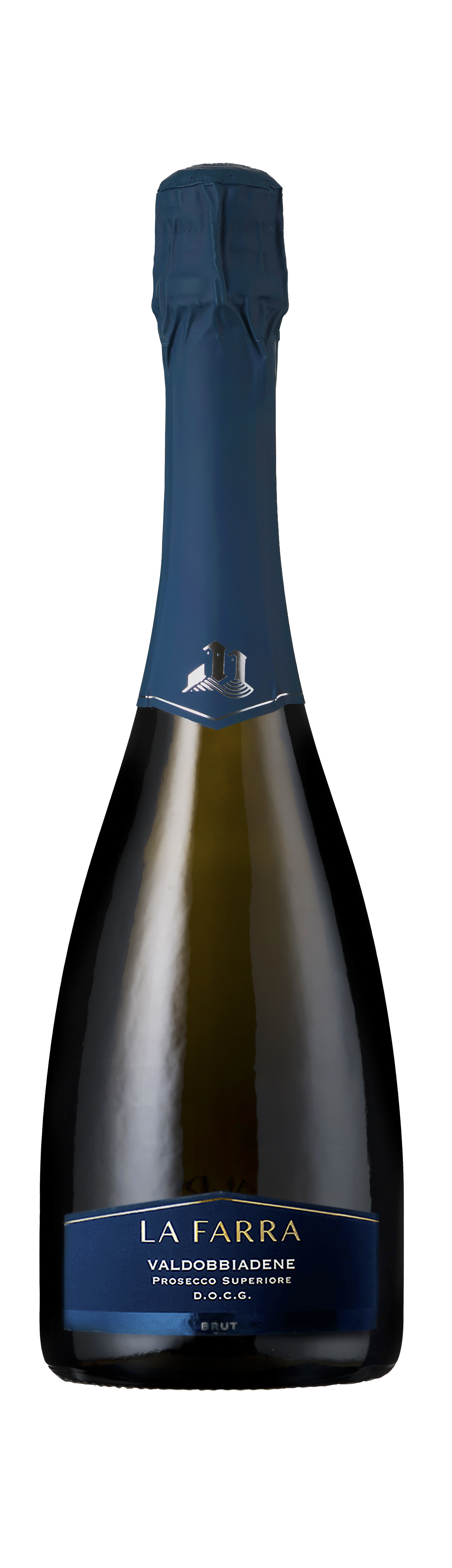 Bottle shot - La Farra, Prosecco Valdobbiadene Superiore DOCG Brut, Veneto, Italy