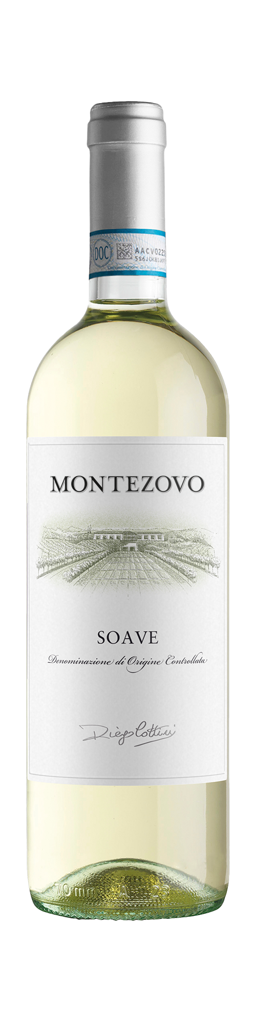 Bottle shot - Azienda Agricola Montezovo, Soave DOC, Veneto, Italy