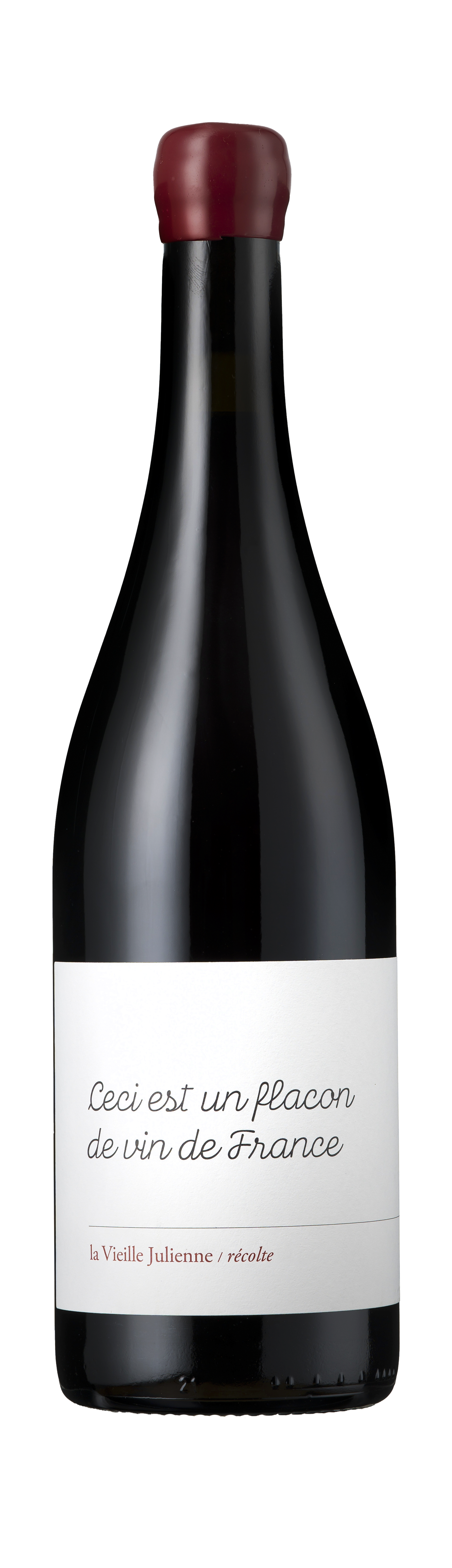 Bottle shot - Domaine Vielle Julienne, Ceci est un flacon du Vin de France, Côtes du Rhône, France