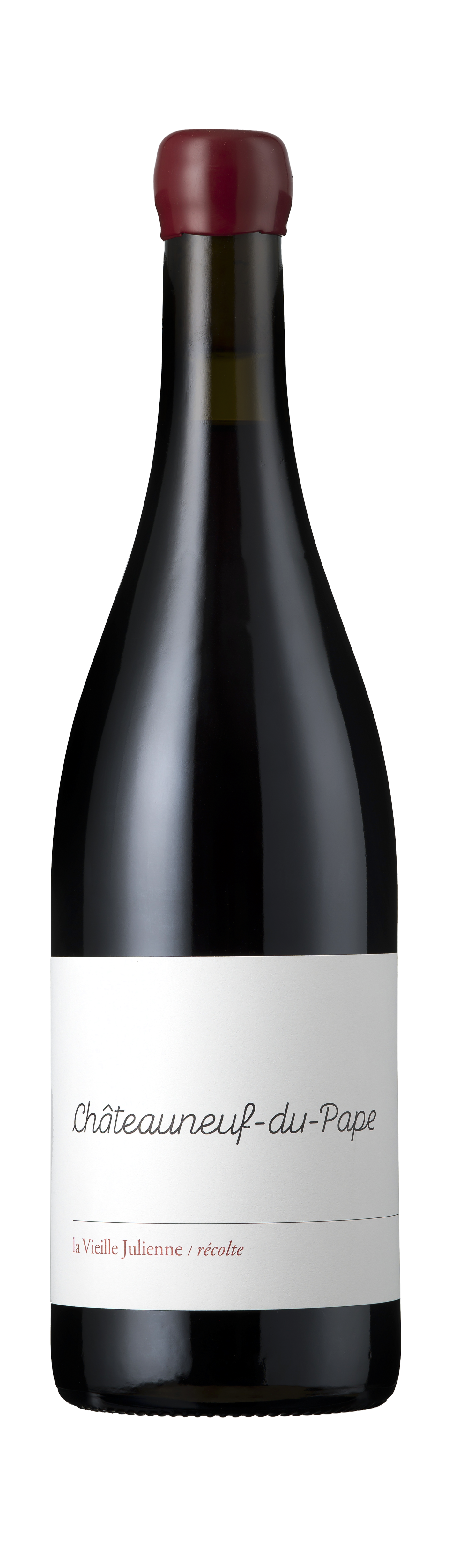 Bottle shot - Domaine Vielle Julienne, Châteauneuf-du-Pape, les Petites Parcelles Rouge, Rhône, France