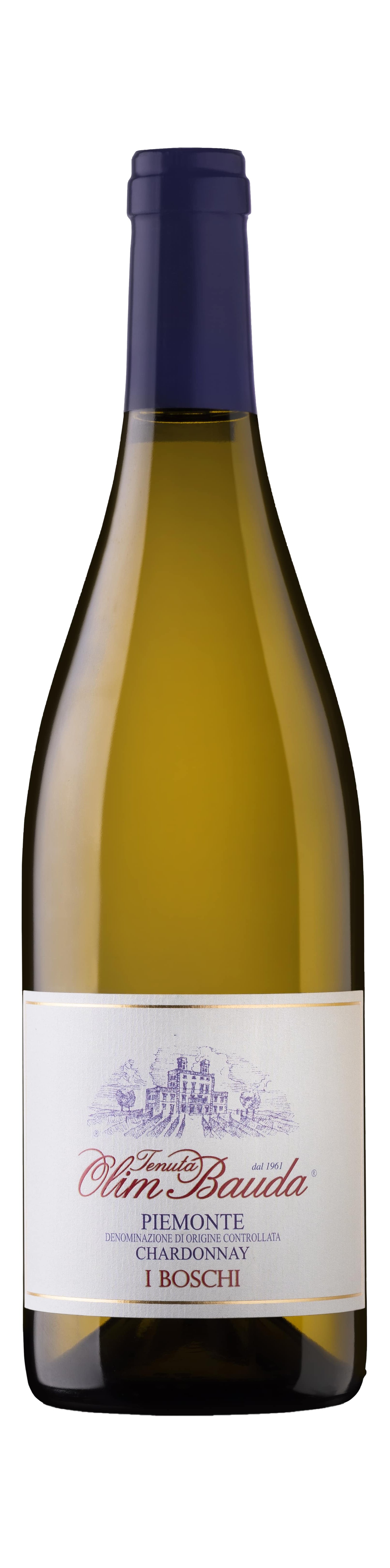 Bottle shot - Tenuta Olim Bauda, Chardonnay DOC, I Boschi, Piedmont, Italy