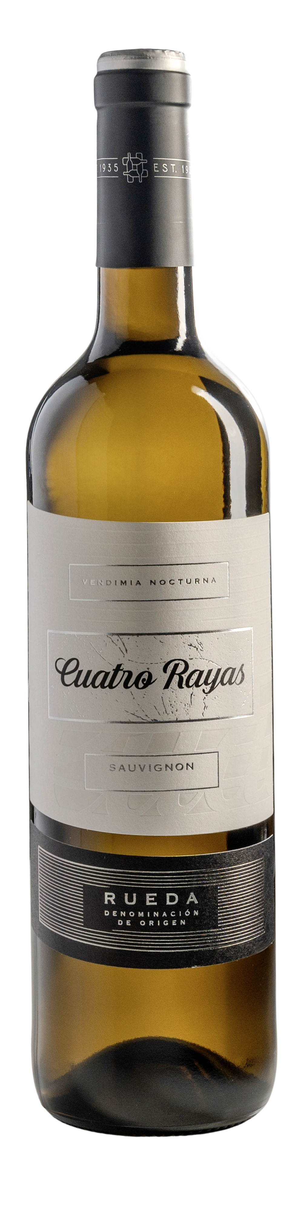 Bottle shot - Cuatro Rayas, Vendimia Nocturna Sauvignon Blanc, DO Rueda, Spain