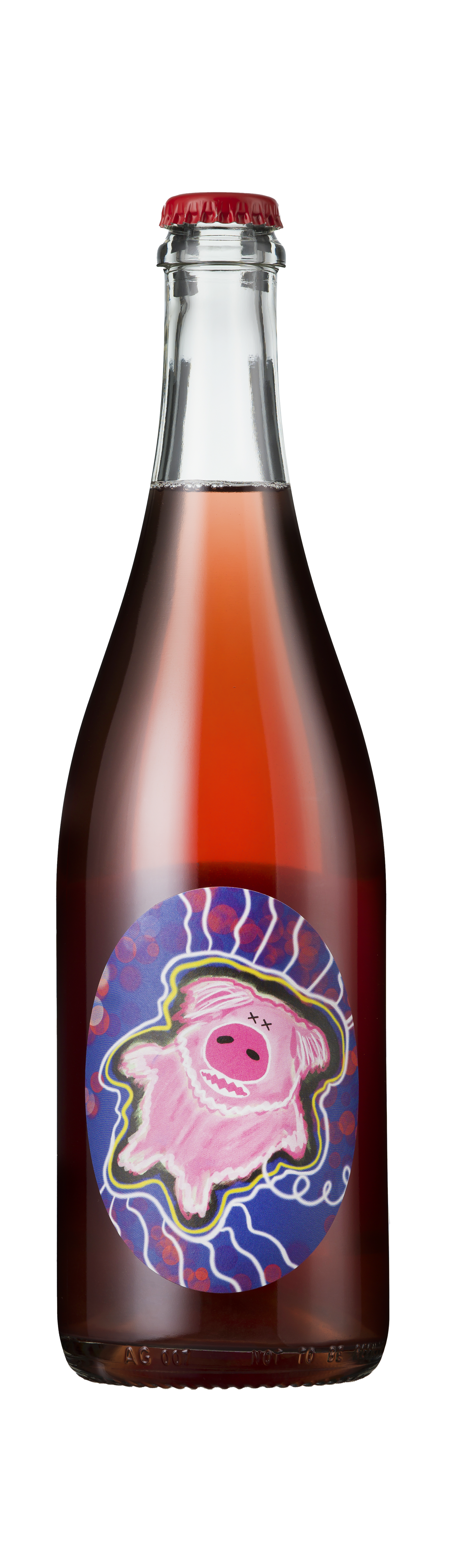 Bottle shot - Wildman Wine, Piggy Pop Pét-Nat Organic, South Australia, Australia