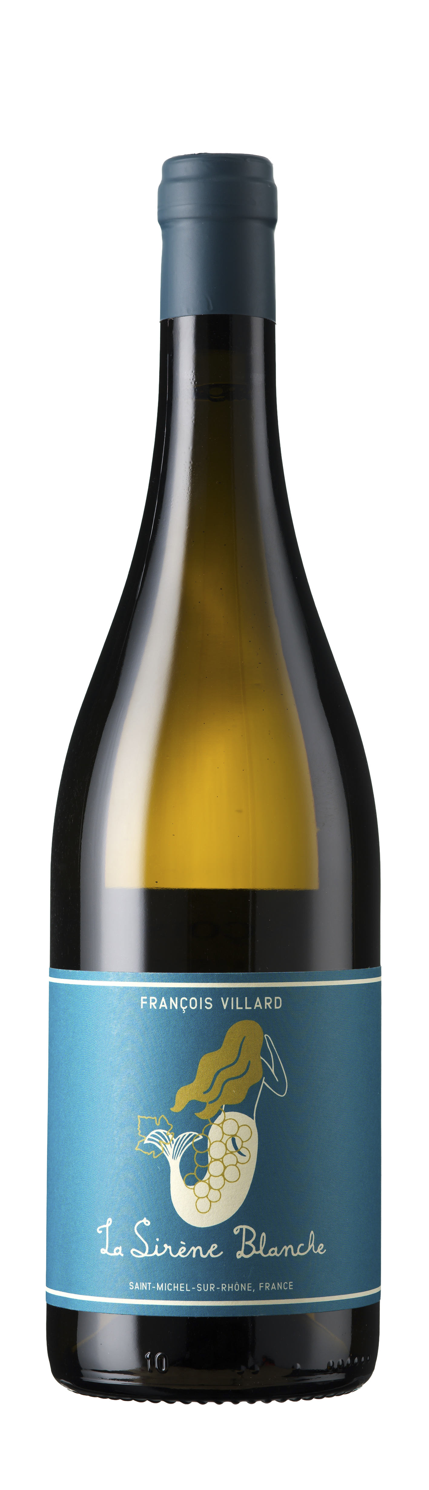 Bottle shot - Francois Villard, La Sirene Blanche, IGP Collines Rhodaniennes, Northern Rhône, France