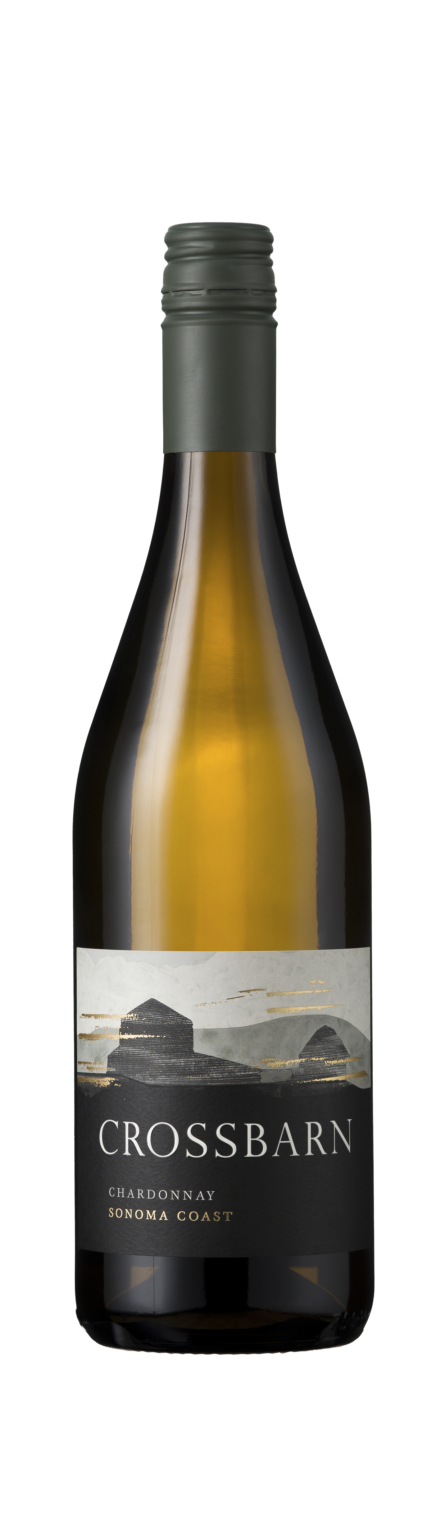 Bottle shot - Paul Hobbs, Crossbarn Chardonnay, Sonoma Coast, California, USA