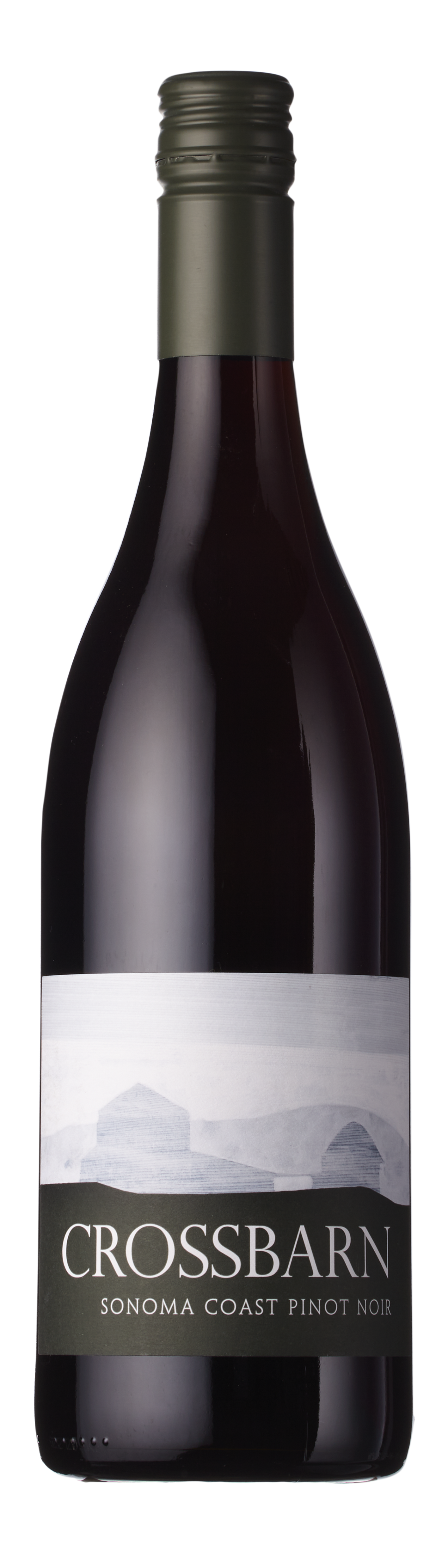Bottle shot - Paul Hobbs, Crossbarn Pinot Noir, Sonoma Coast, California, USA